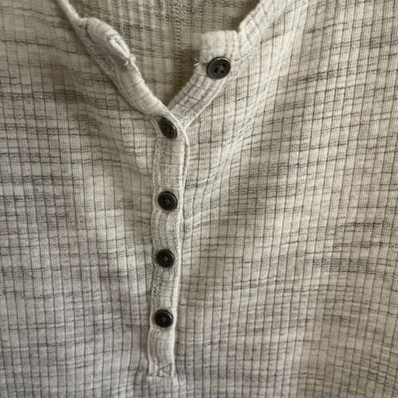 Hollister fitted lightweight Waffle Knit Top - Picture 2 of 4